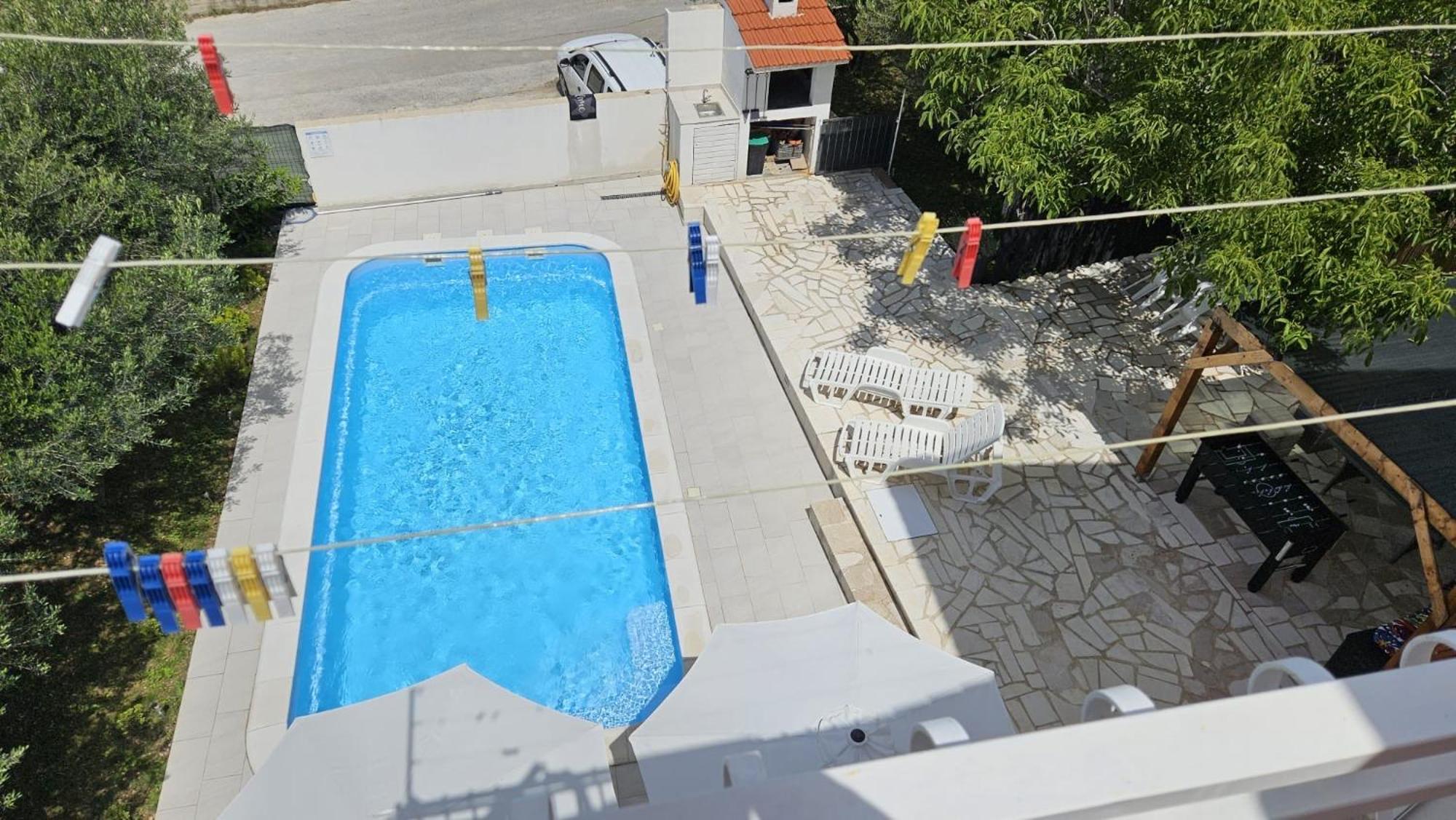 Apartman Mia With Pool1 Split Exterior photo